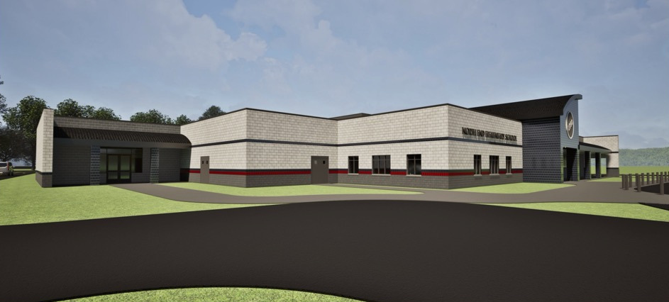 North End Elementary School Proposed Mockup of Building