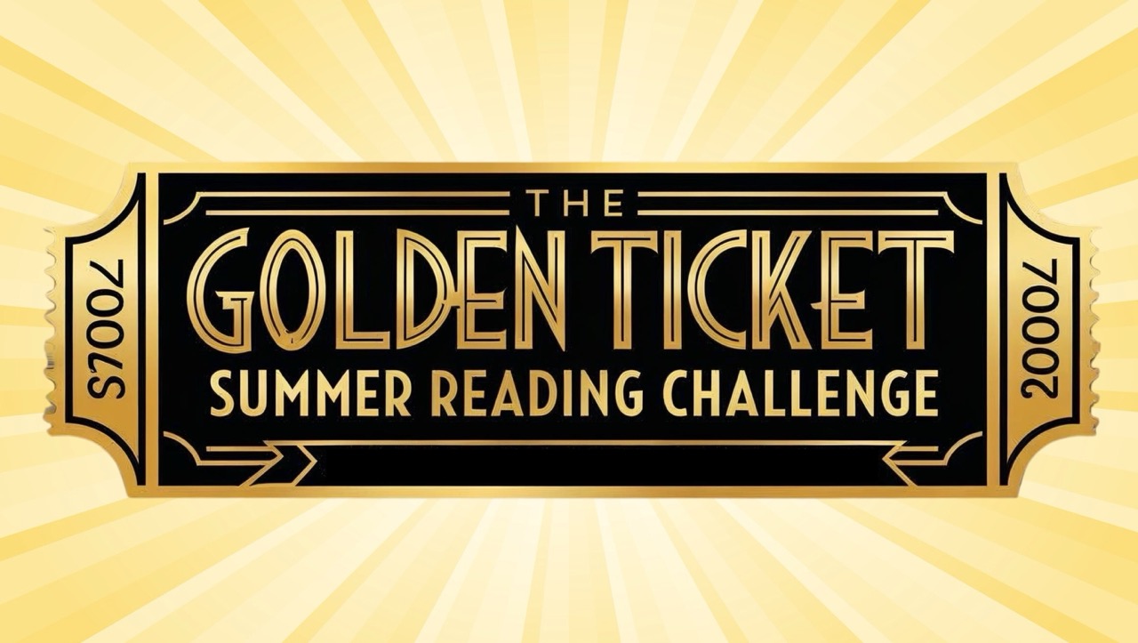 The Golden Ticket Summer Reading Challenge logo