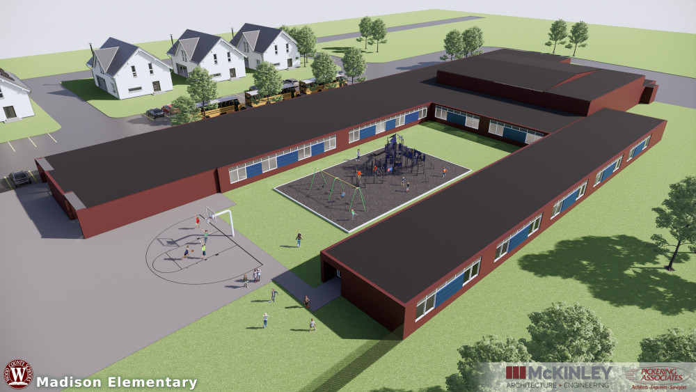proposed addition to madison school