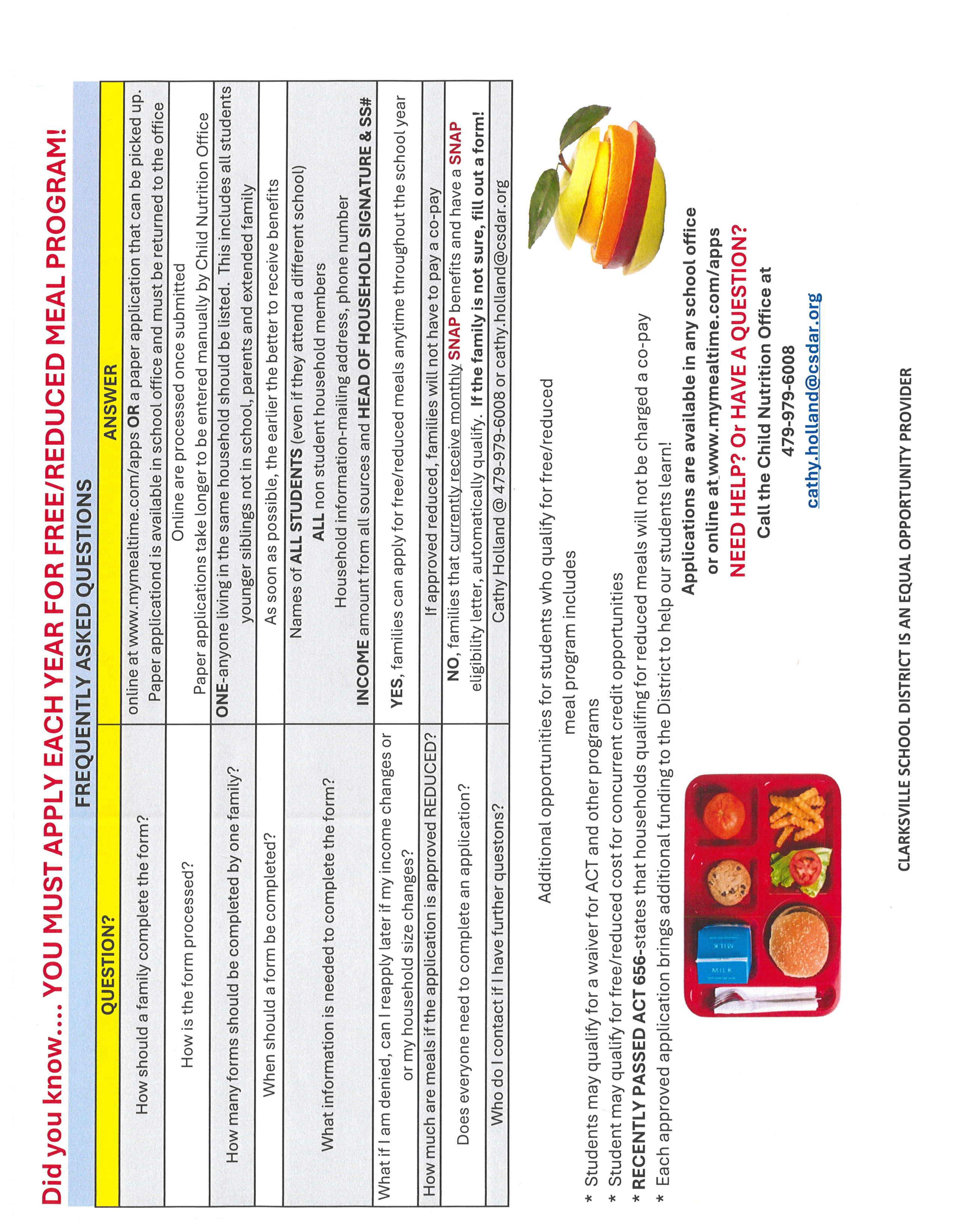 YOU MUST APPLY