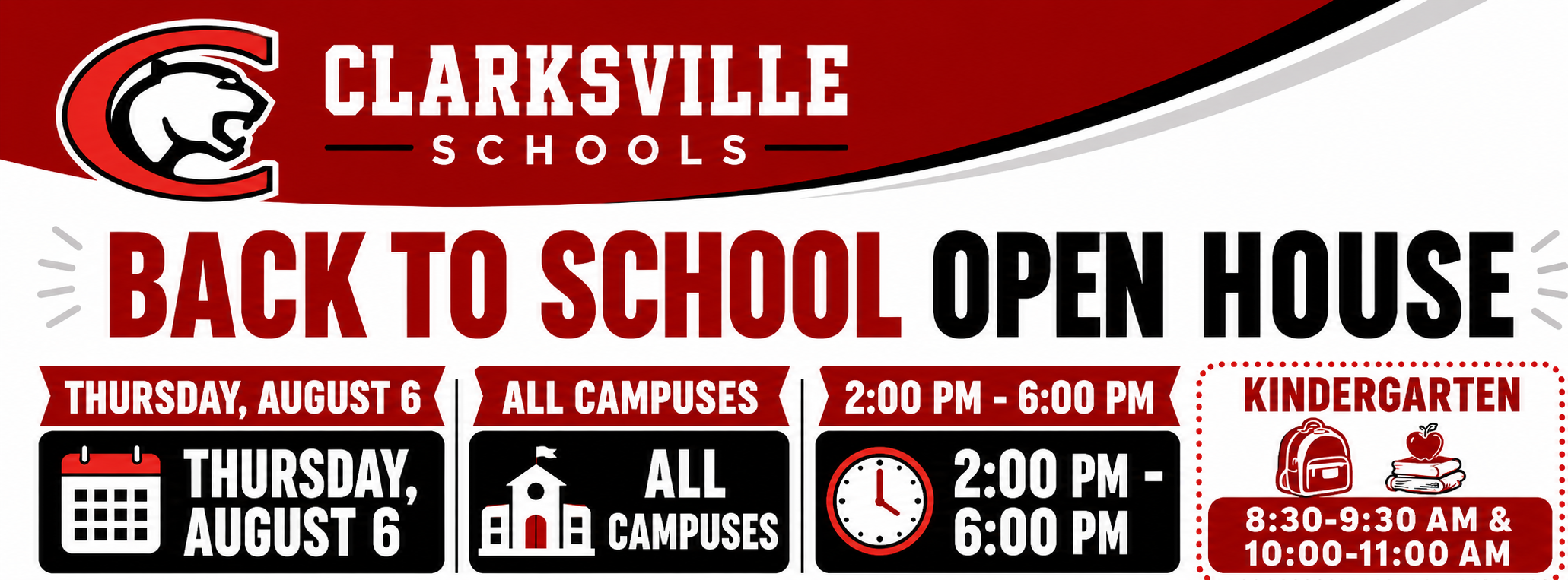 OPEN HOUSE AUGUST 6th!