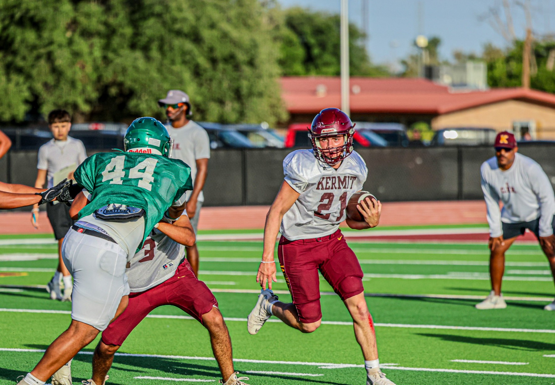 fball scrimm Monahans