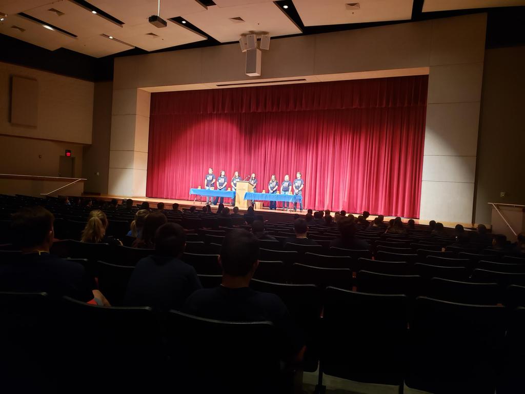 Students at El Rancho district Greenhand camp