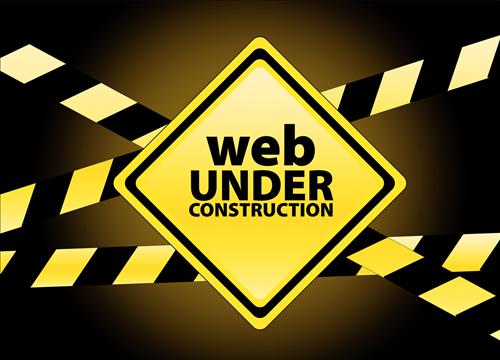 web under construction