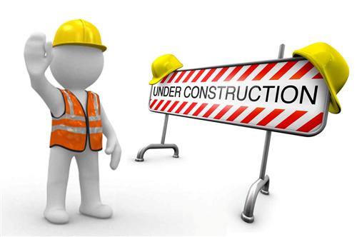 under construction
