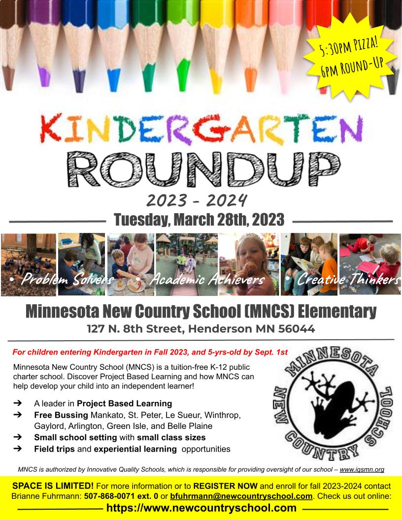 Kindergarten Round Up!