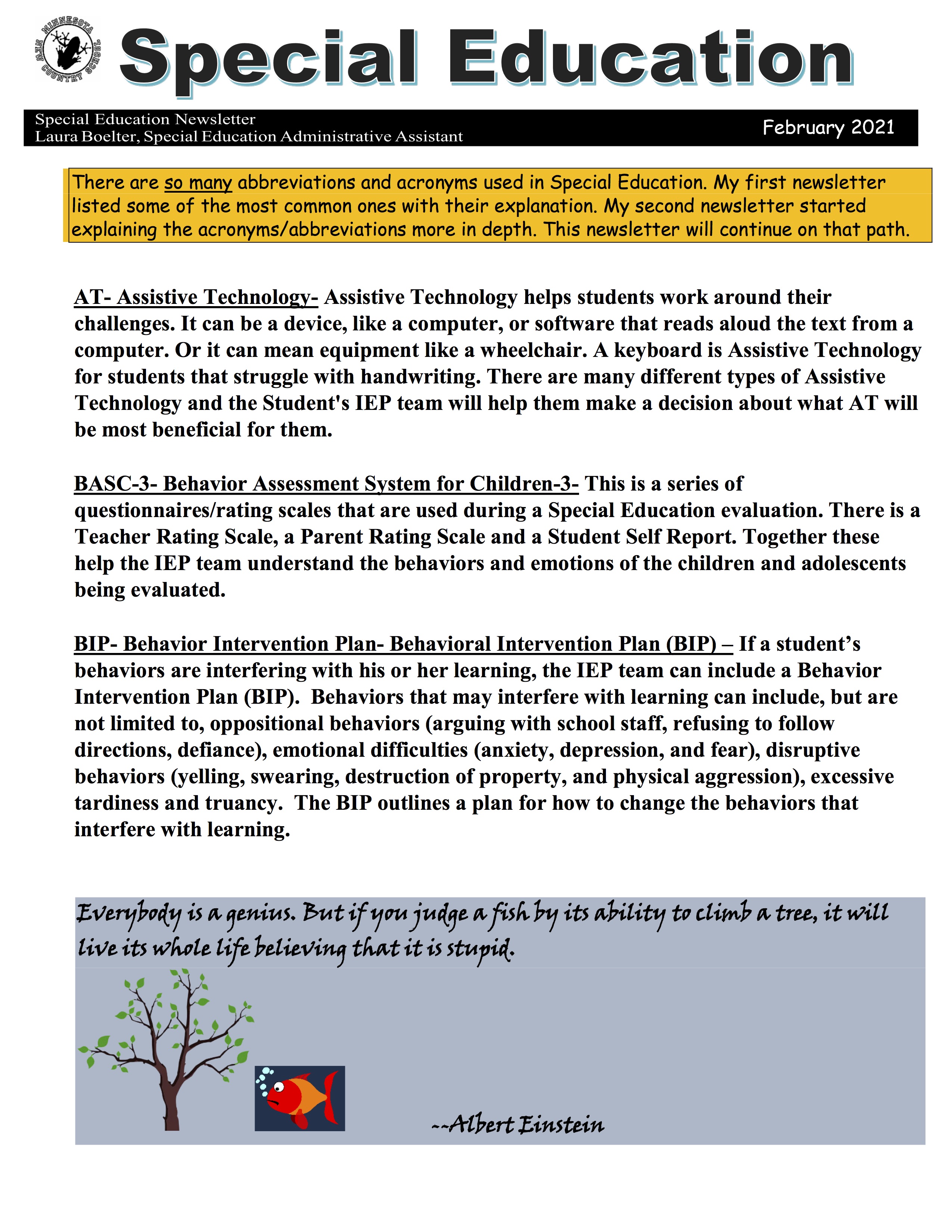 Feb Newsletter