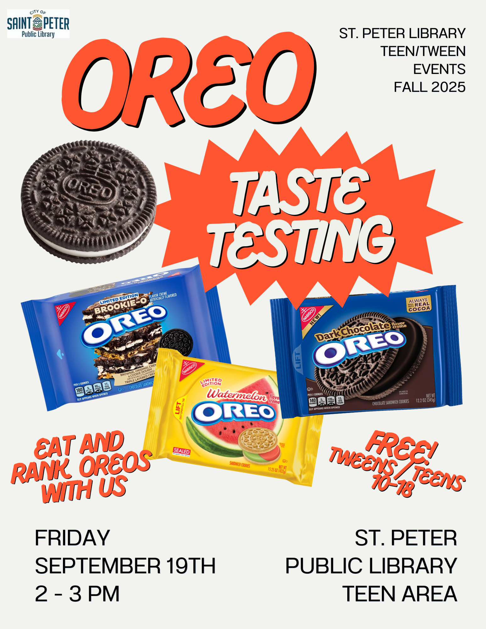Oreo Taste Testing