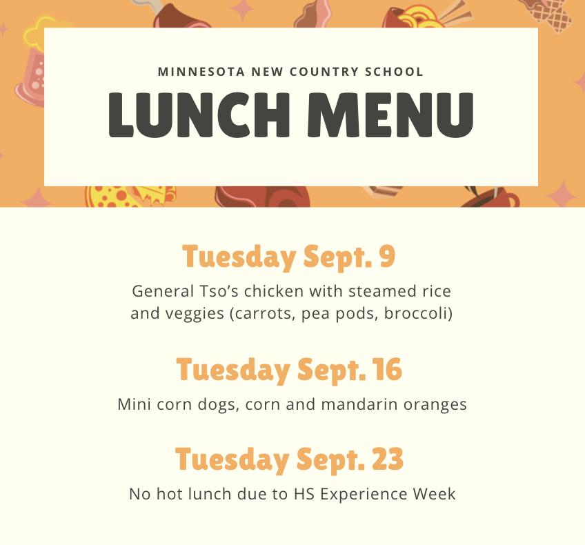 lunch menu