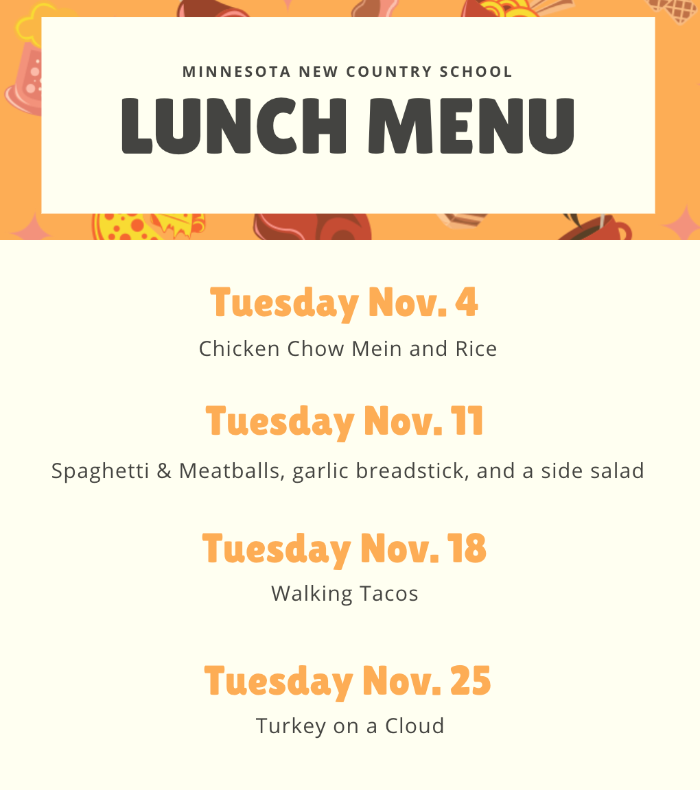 lunch menu