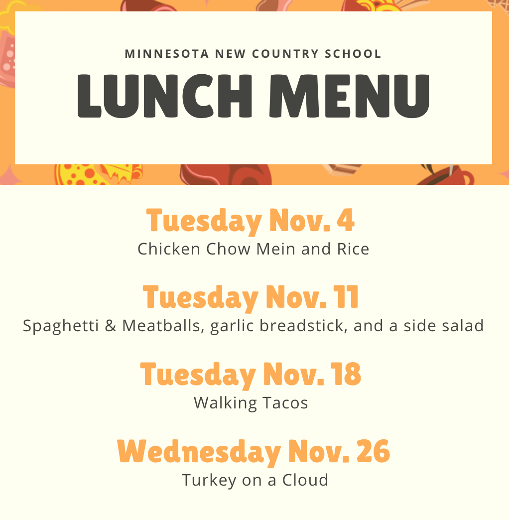 lunch menu