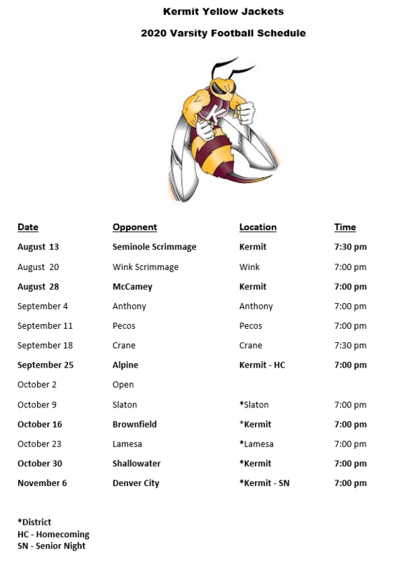 schedule