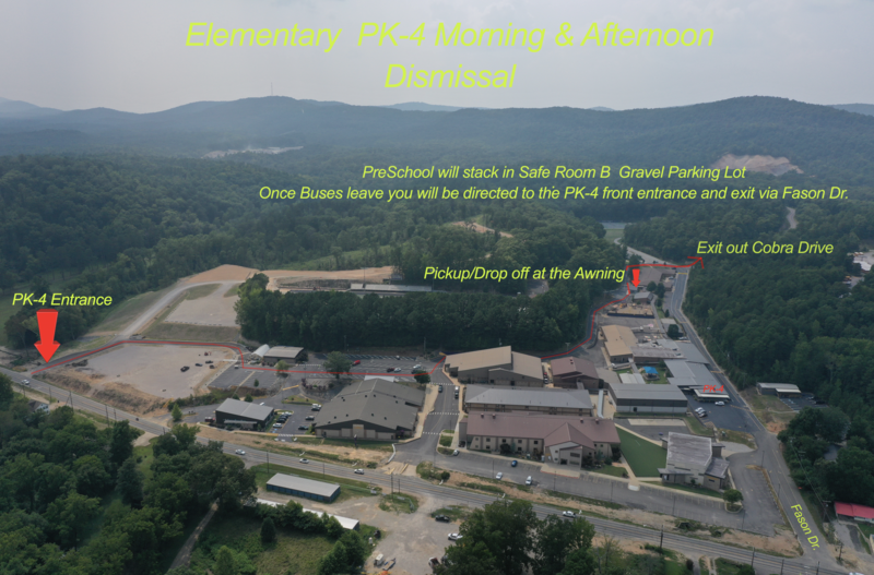 Elementary PK-4 Morning & Afternoon Dismissal