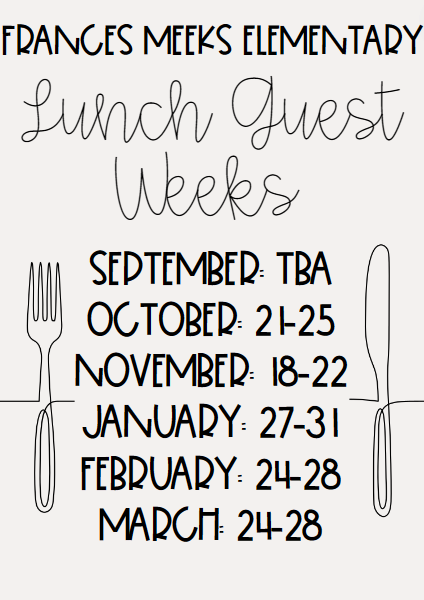 Lunch Guest Weeks