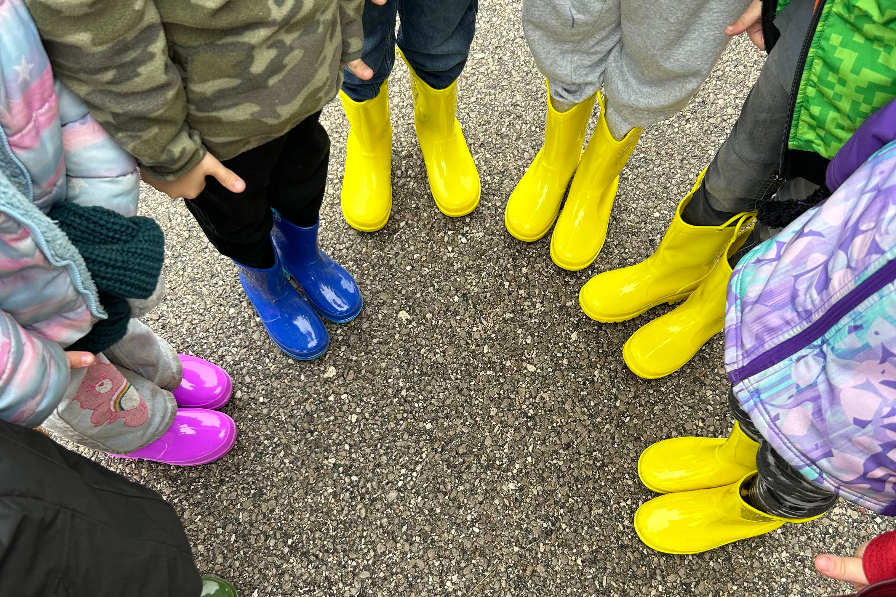 rubber boots