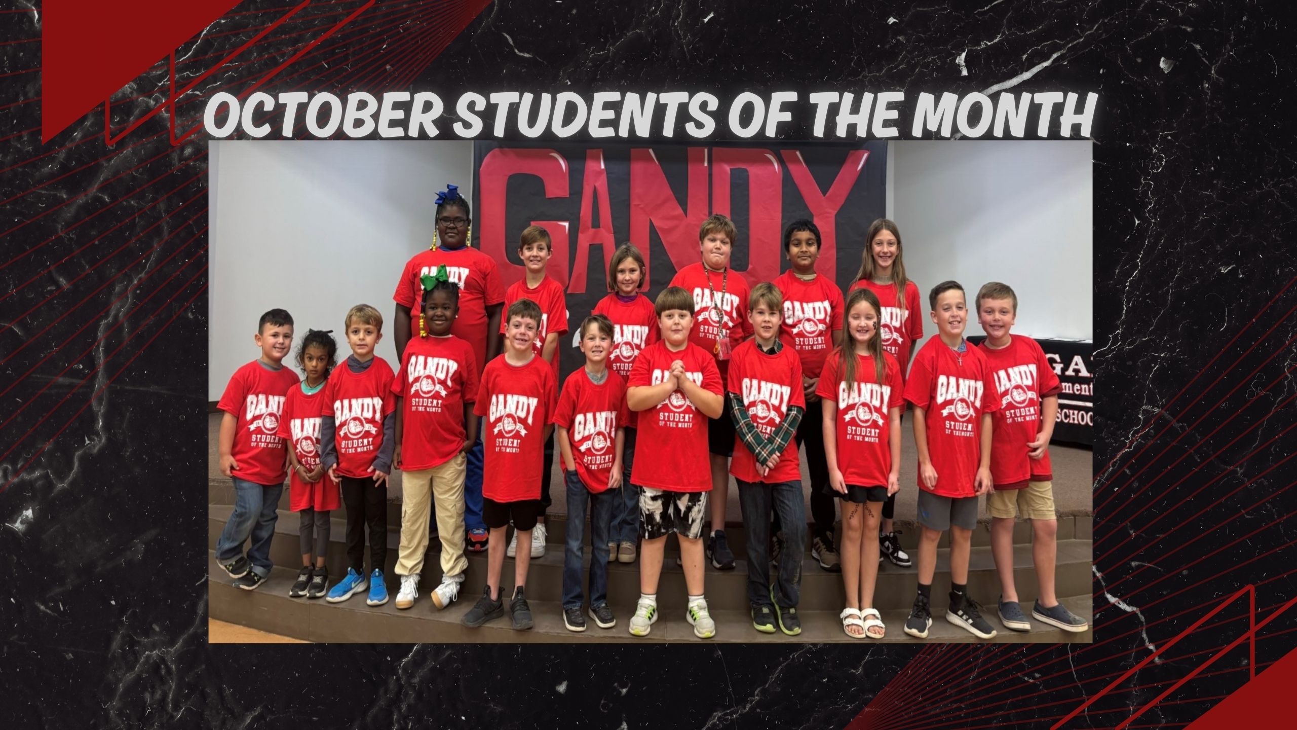 October Students of the Month