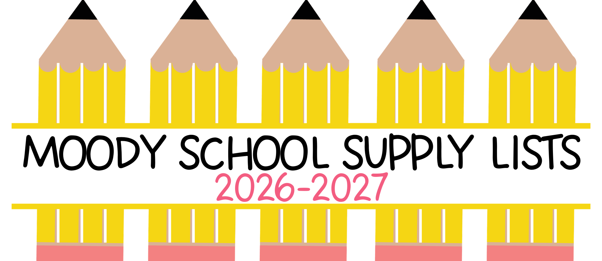 school supply lists