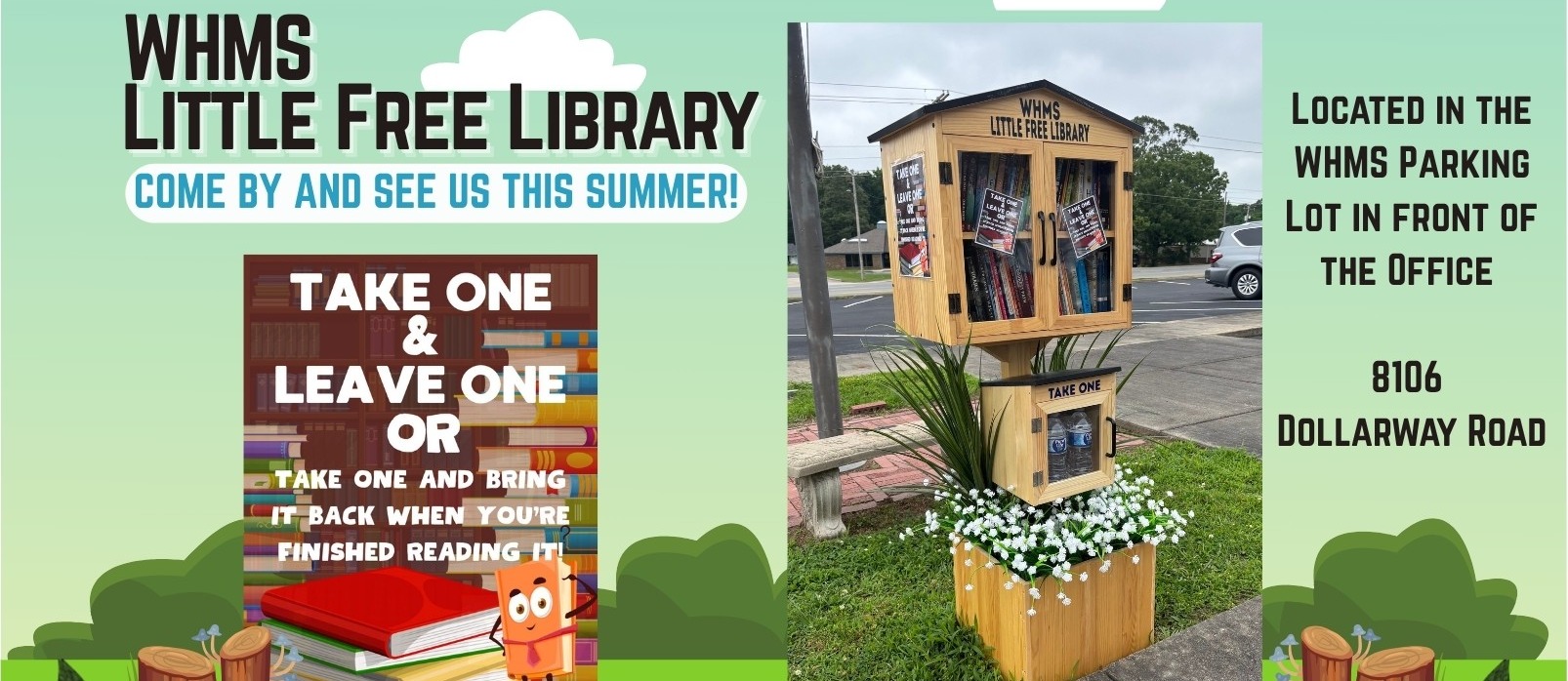 WHMS Little Free Library