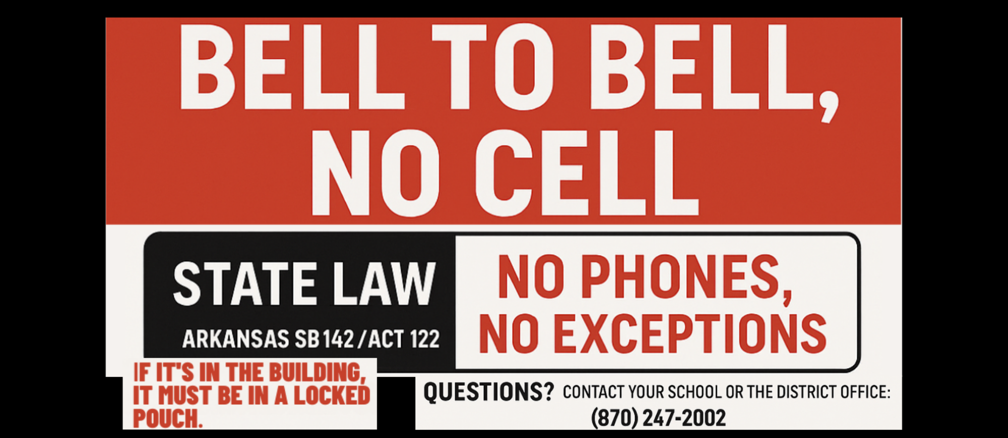 Bell to Bell, No Cell