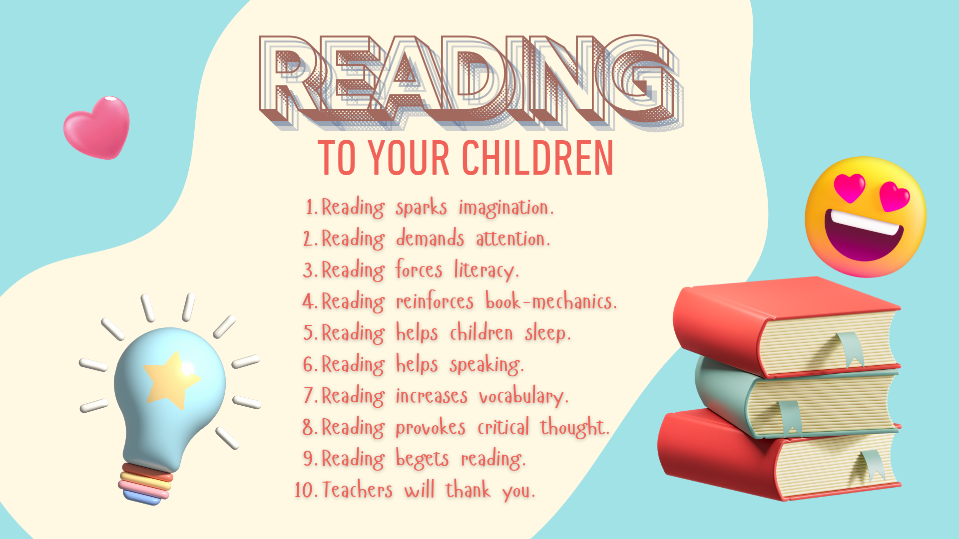 Reading to children