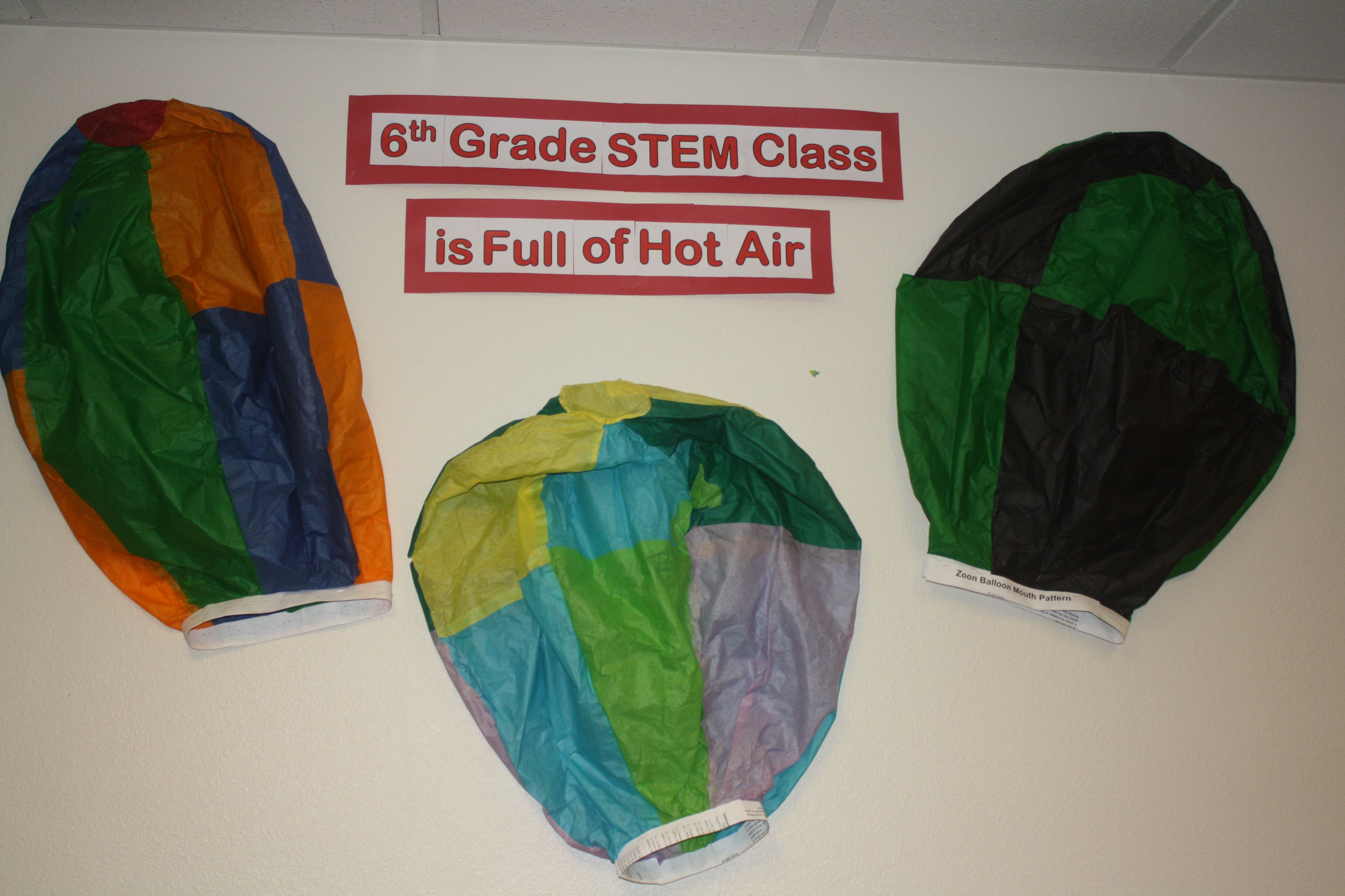 6th Grade STEM Class is Full of Hot Air - activity.