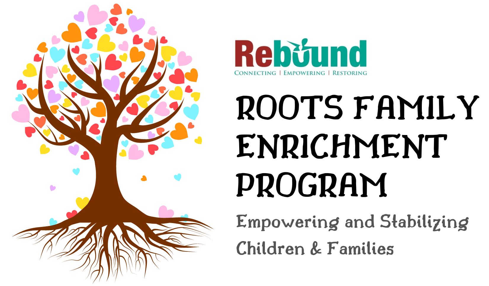 Rebound Roots Family Enrichment Program, Tree with Heart-shaped Leaves
