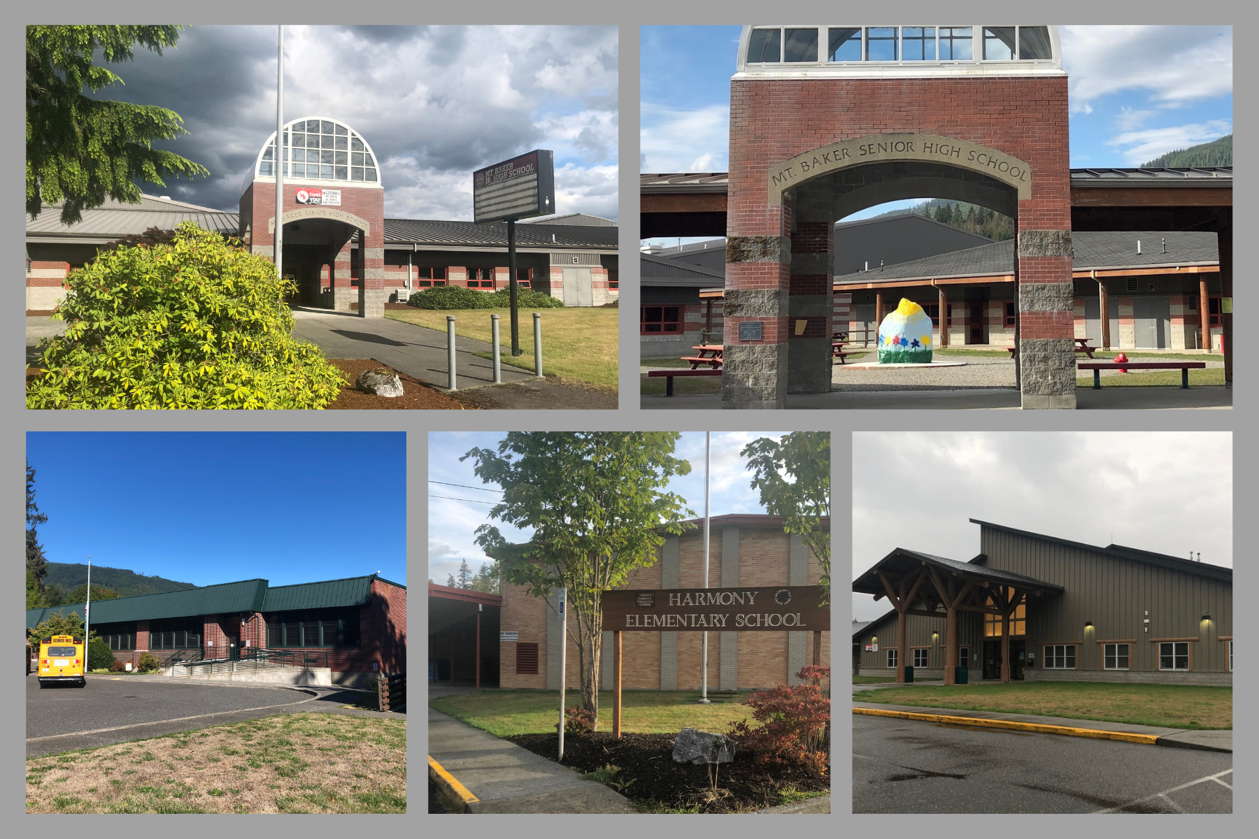 Mount Baker Schools, Buildings