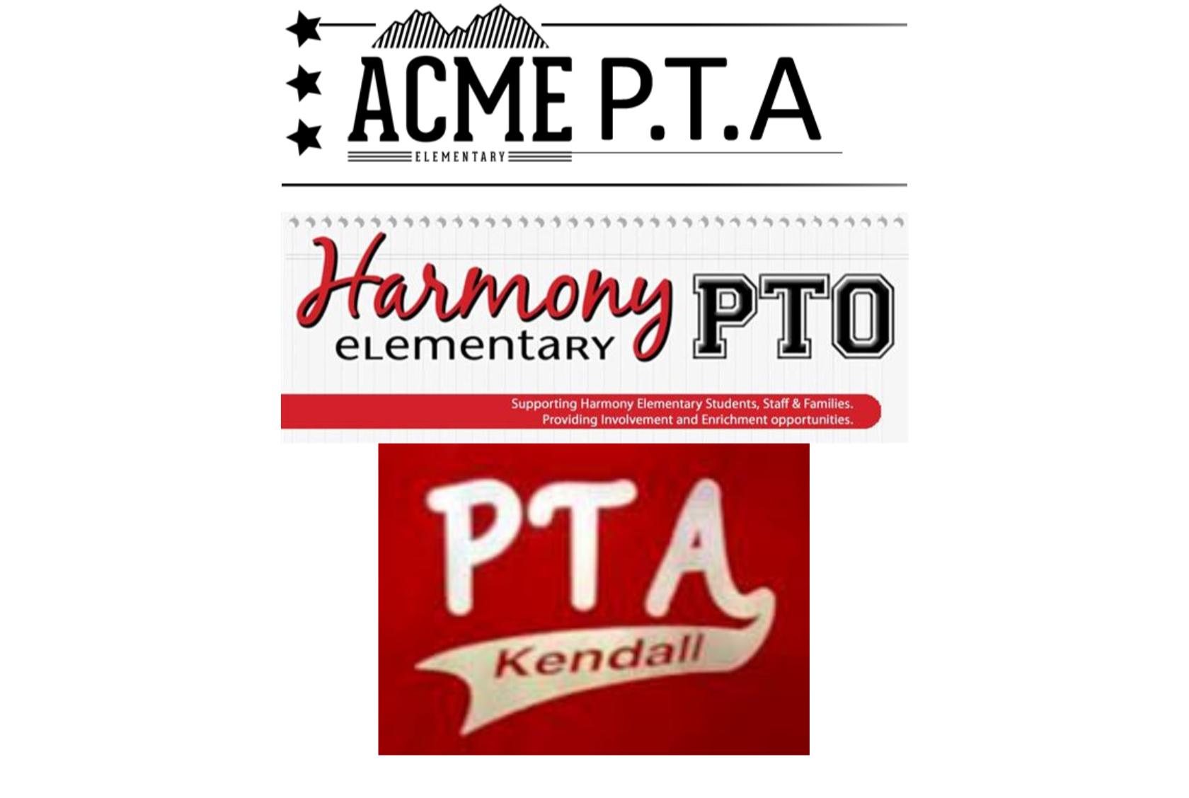 PTA and PTO Logos