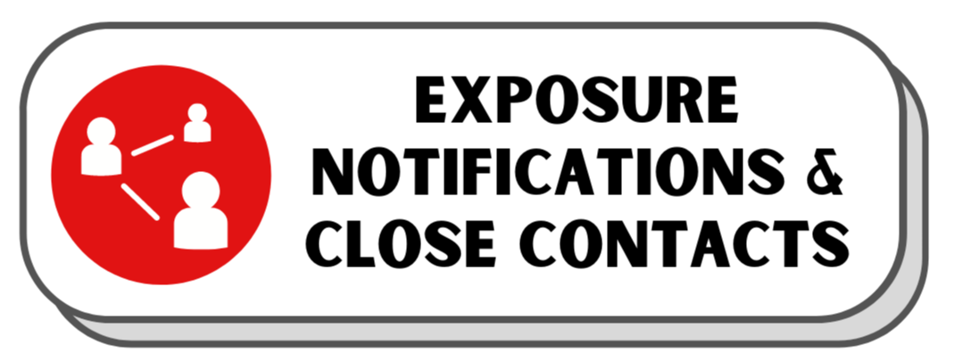 What to do if You Receive an Exposure Notification or are Identified as a Close Contact for COVID-19