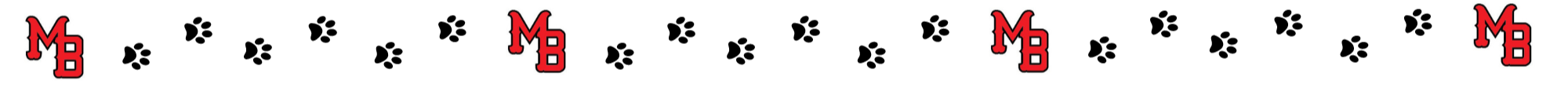 Mount Baker logo, dog paw prints