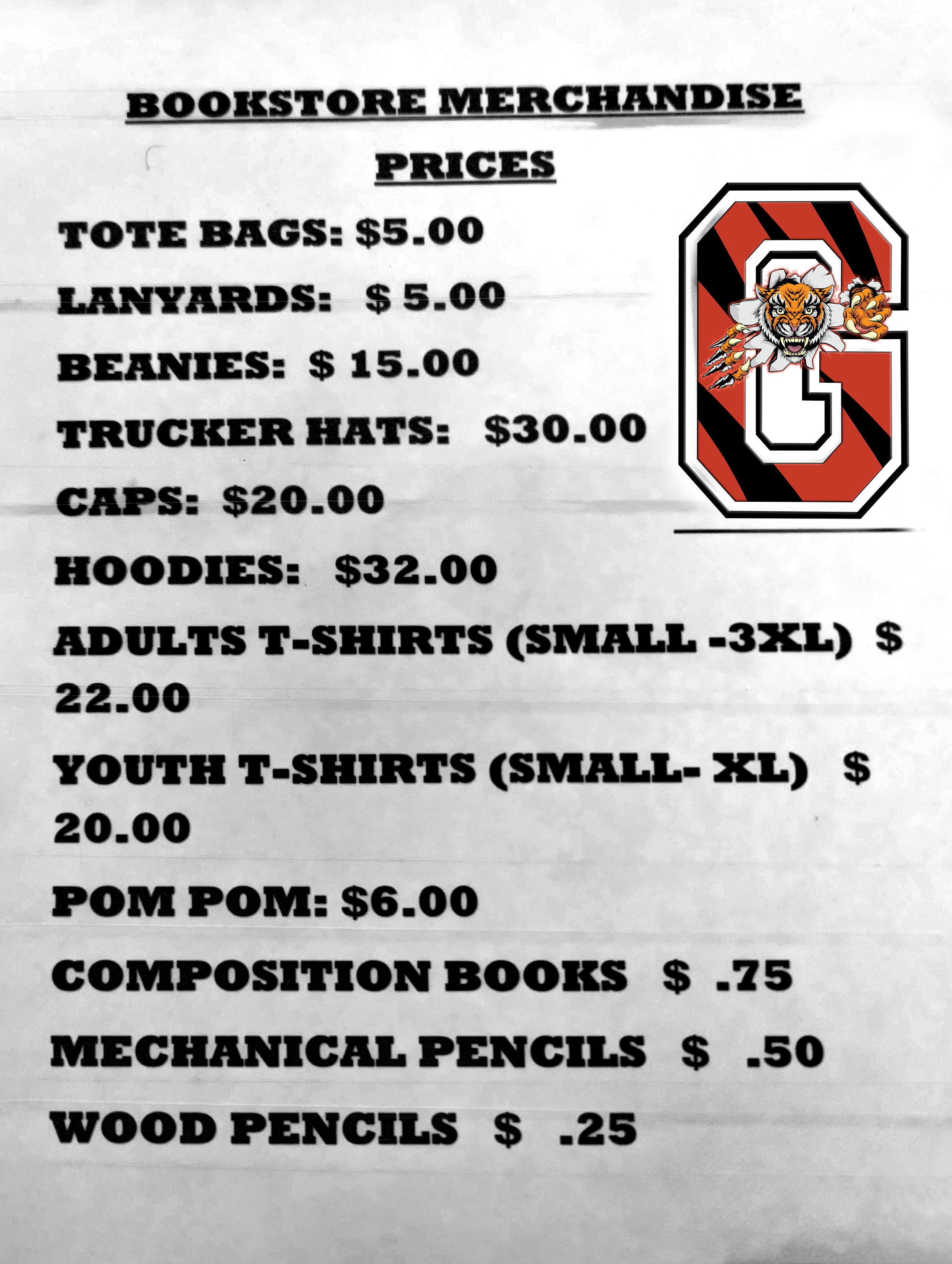 GHS Prices