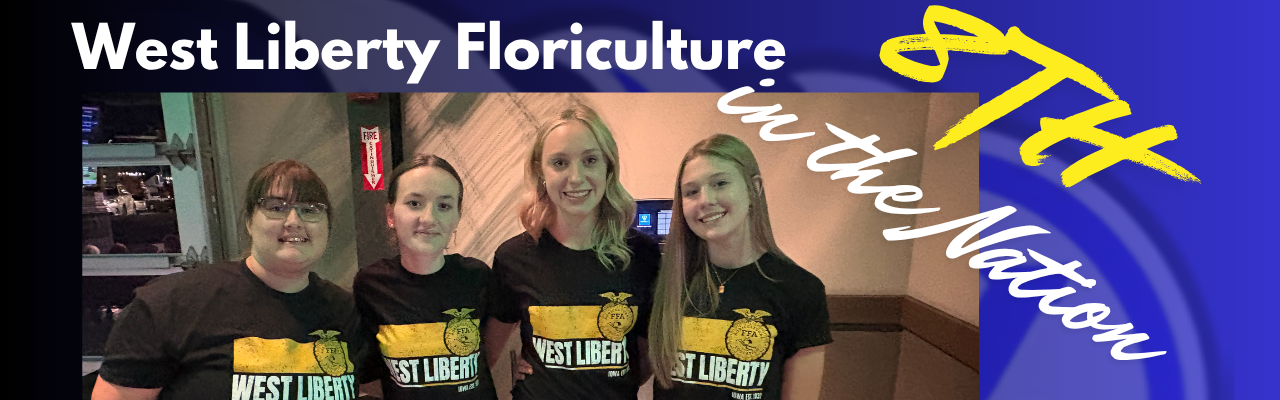 West Liberty Floriculture 8th in the Nation