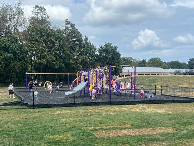 candid playground photo