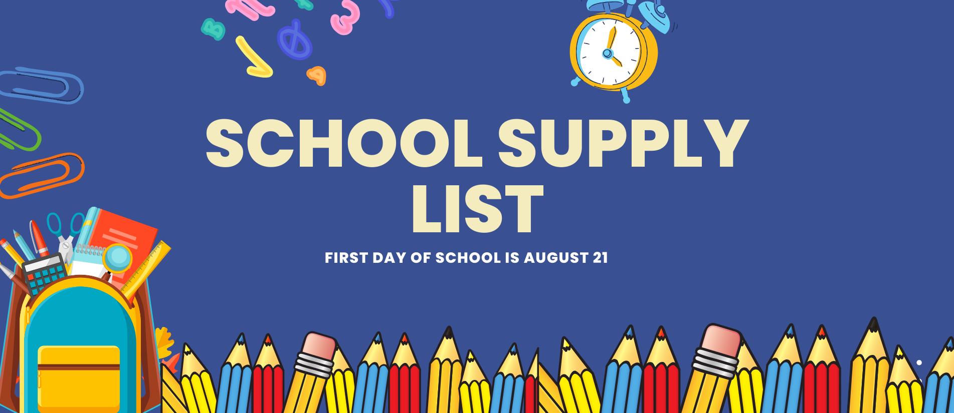 Misd School Supply List 20242024 Karyn Marylou