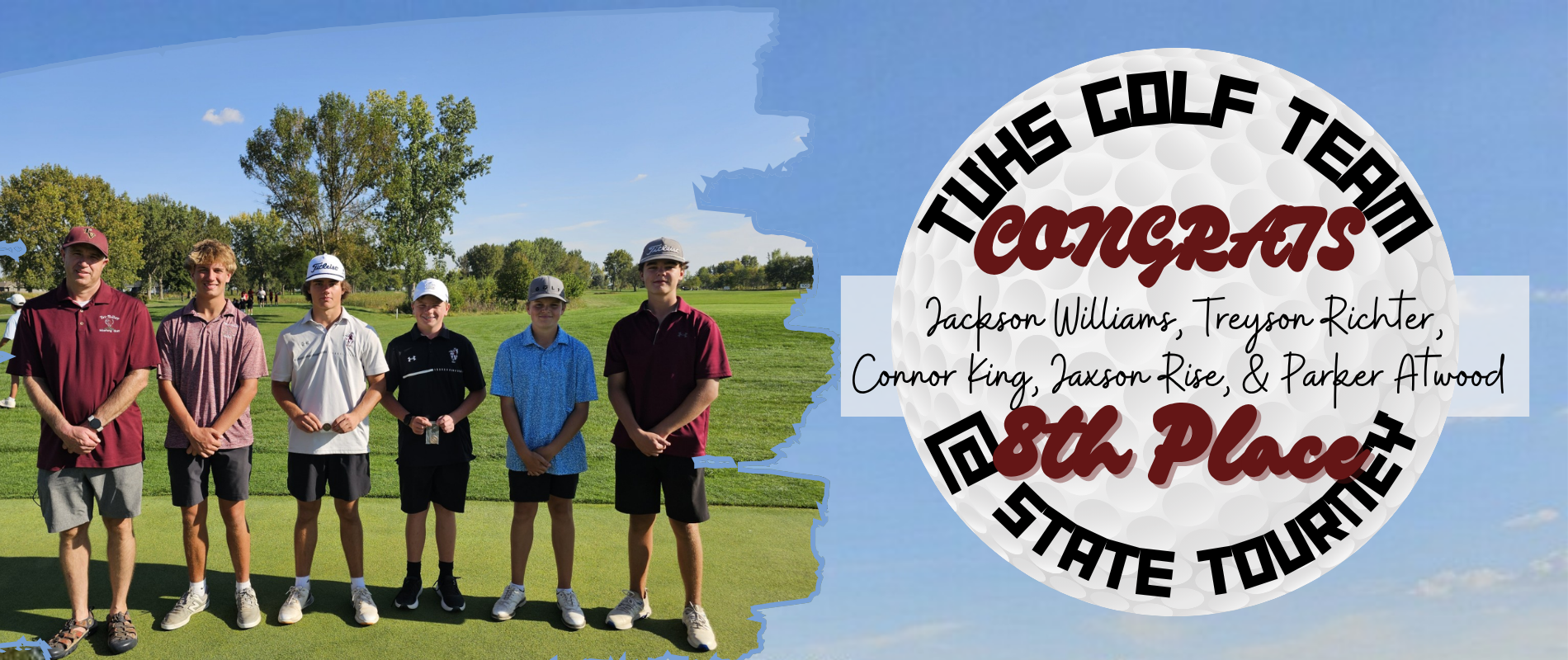Golfers Take 8th at State