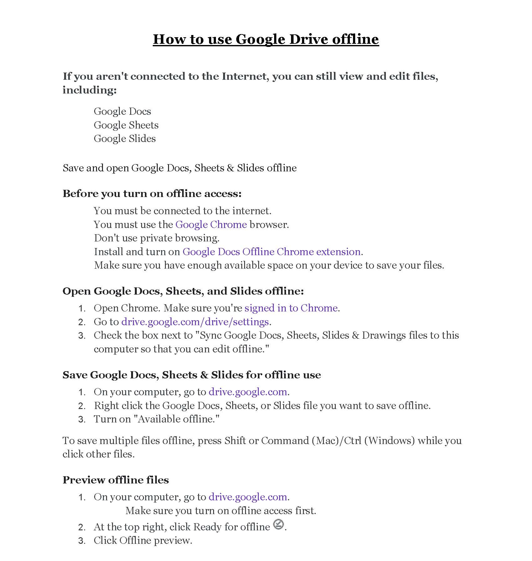 Google Drive page 2