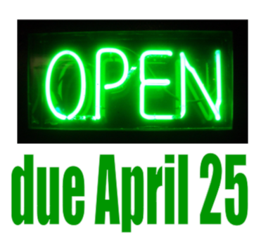 open due april 25