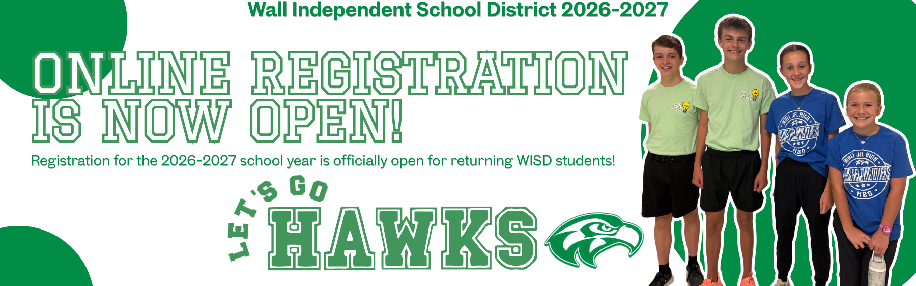 registration open