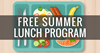 Free Summer Lunch Program