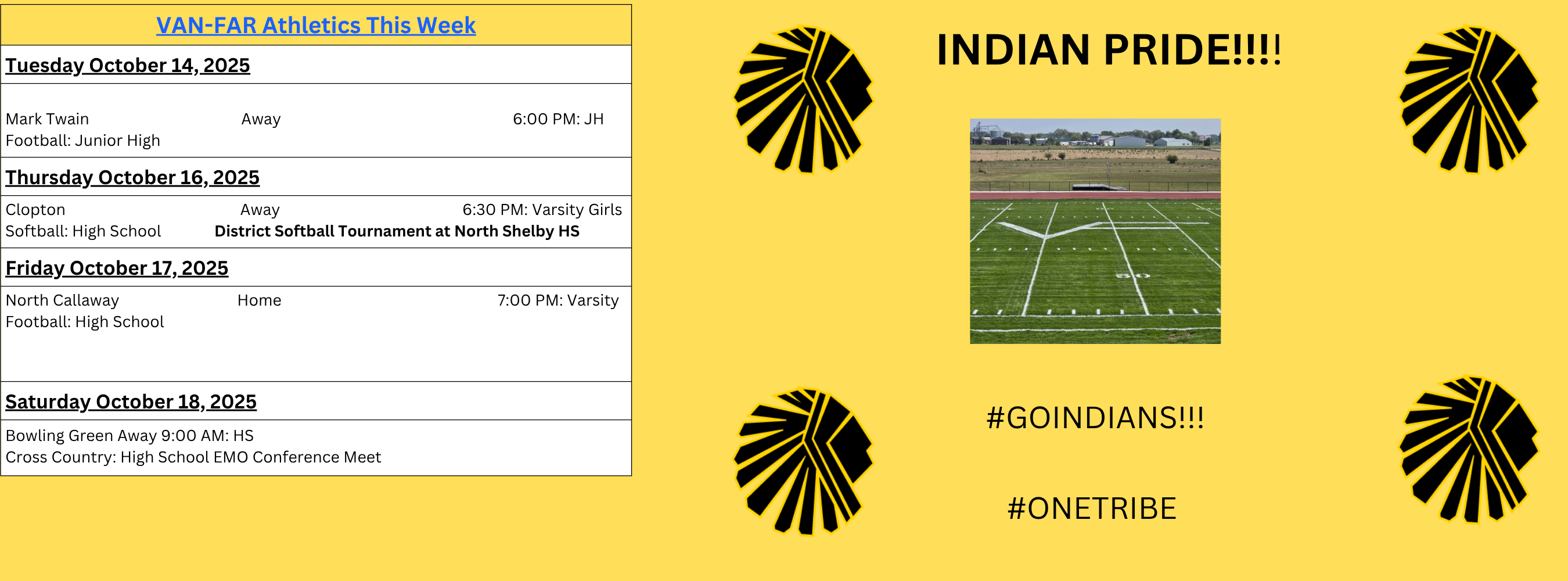 Sports 10/13 - 10/18