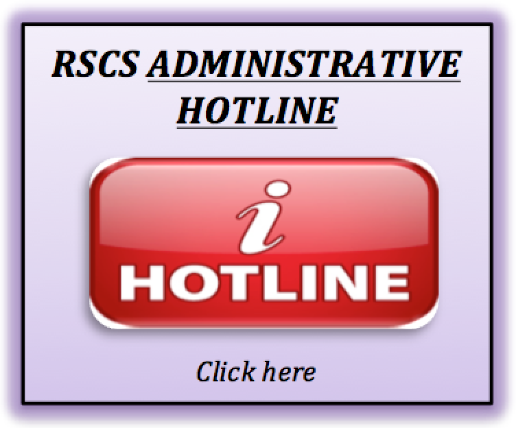 rscs administration hotline
