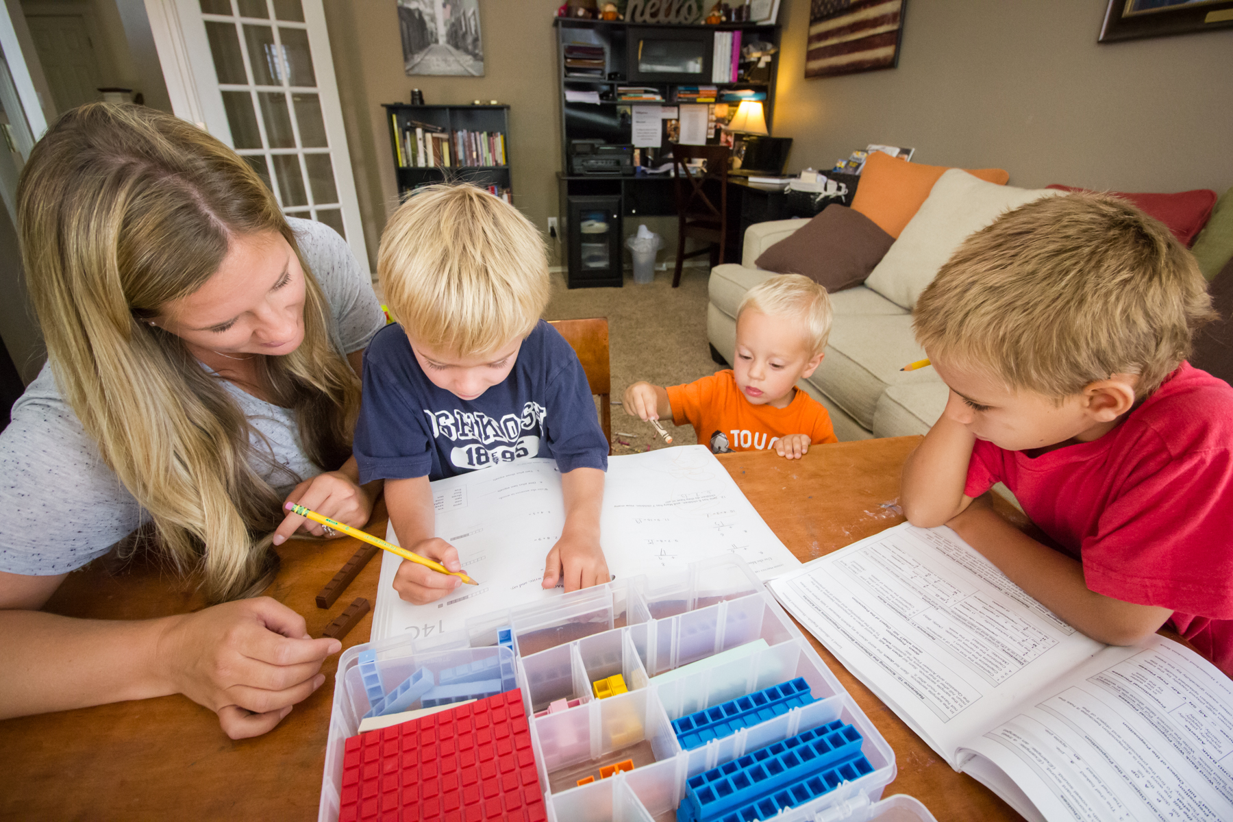 Children learning