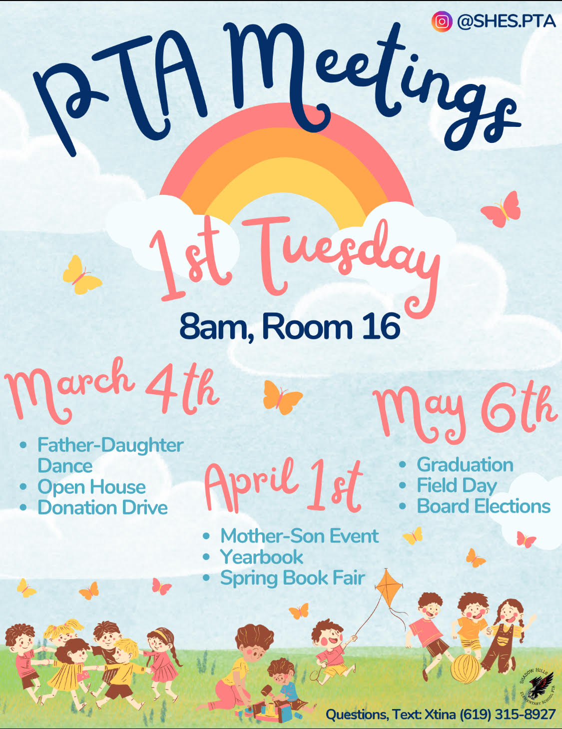 PTA Meetings Flyer