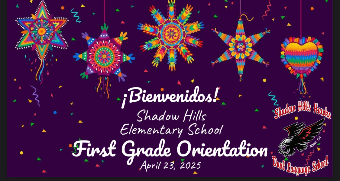 First Grade Orientation