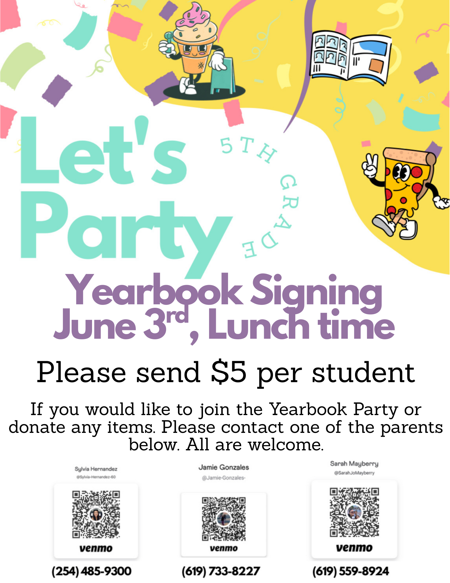 Yearbook Signing