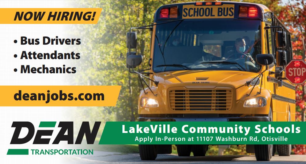 Transportation LakeVille Community Schools