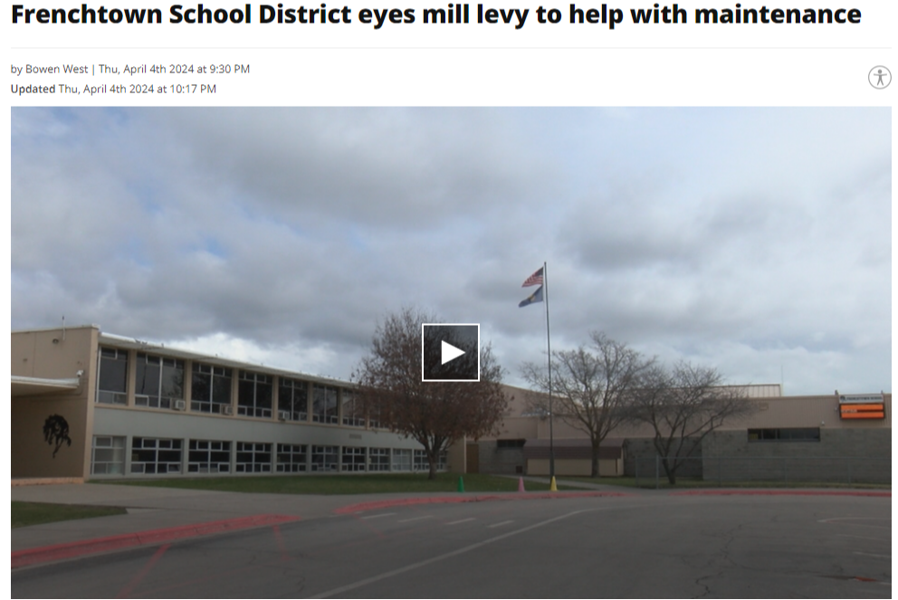 Frenchtown School District eyes Mill Levy to help with maintinence