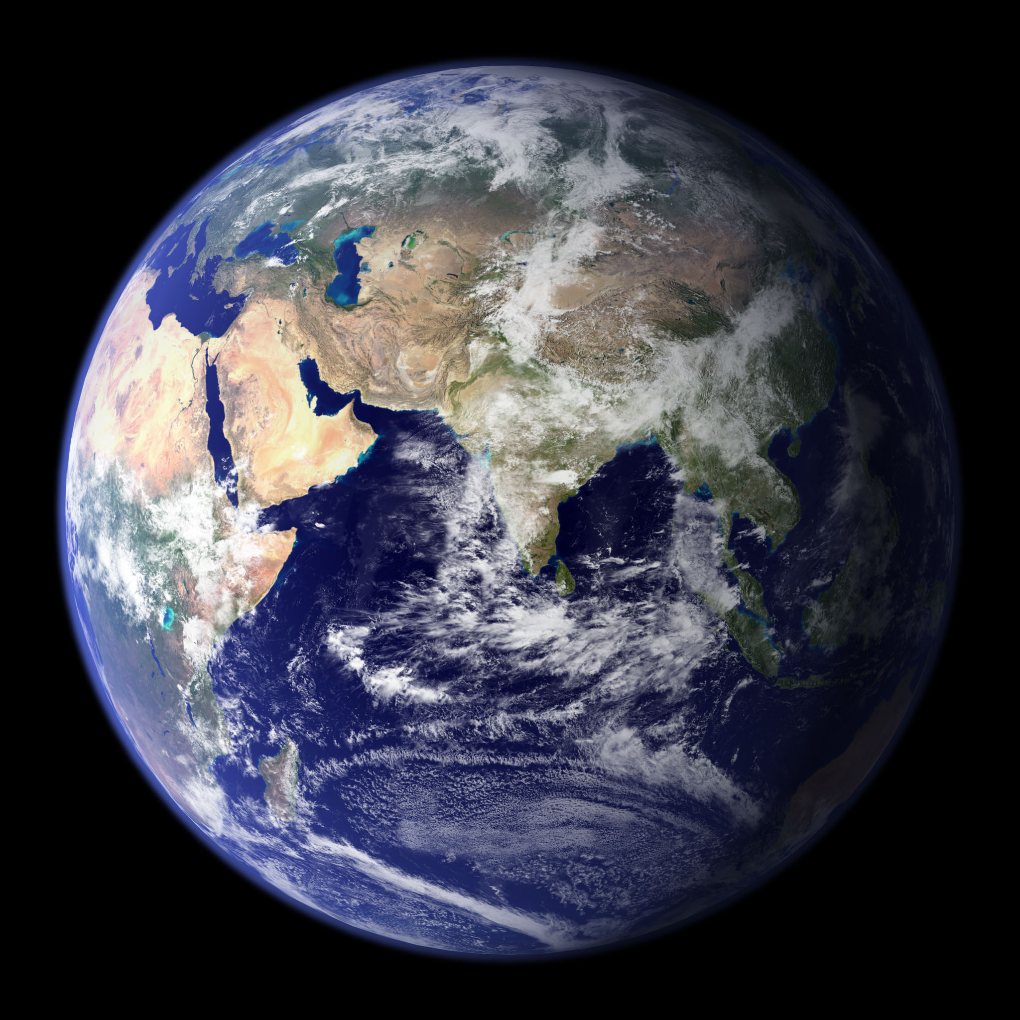 earth eastern hemisphere