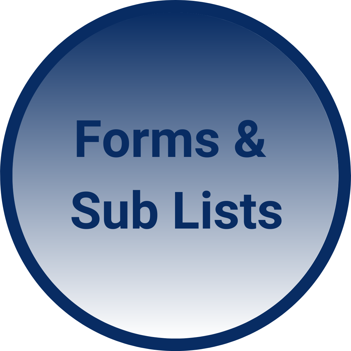 Forms & Sub Lists