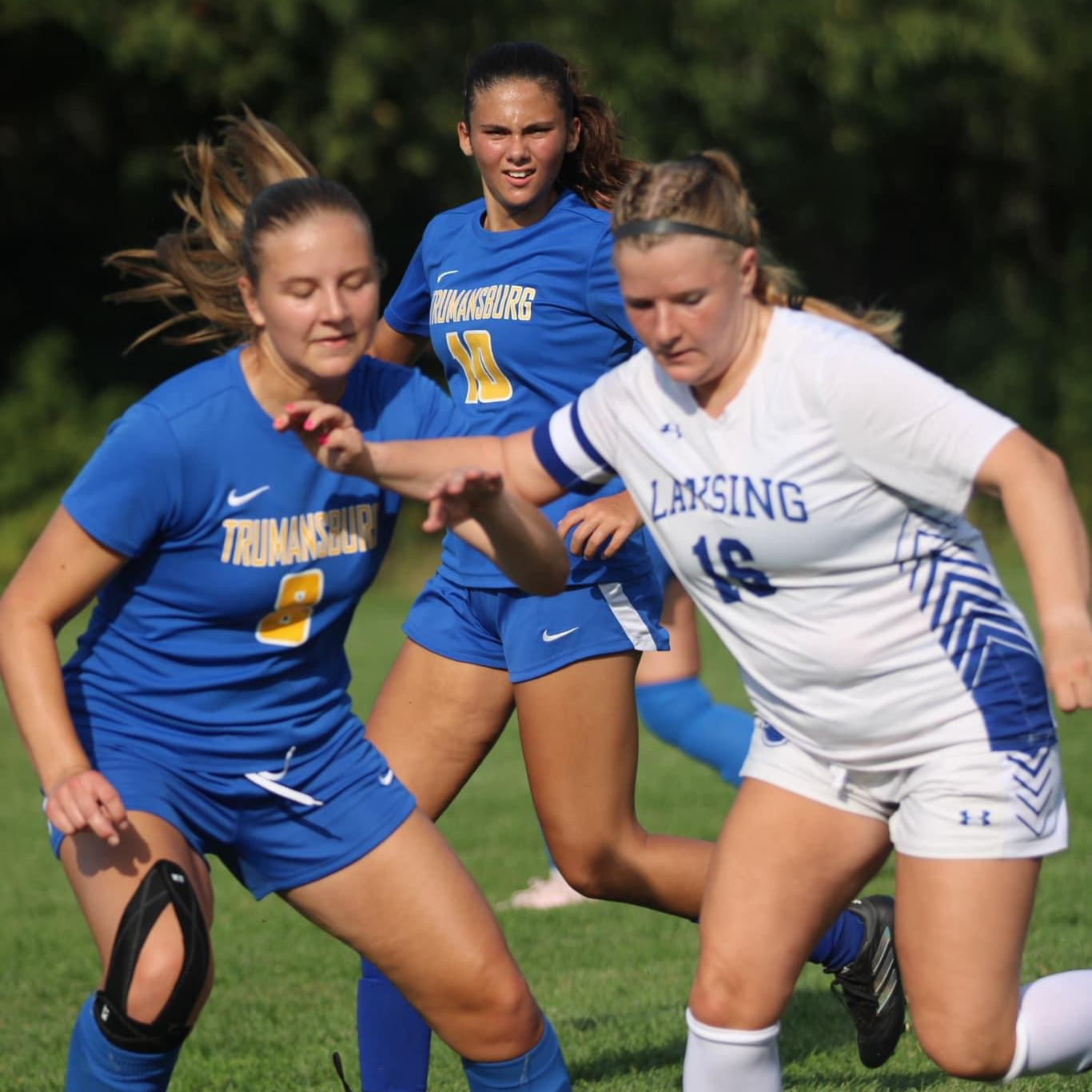 Varsity Soccer Amara Landon & Paetyn Howley